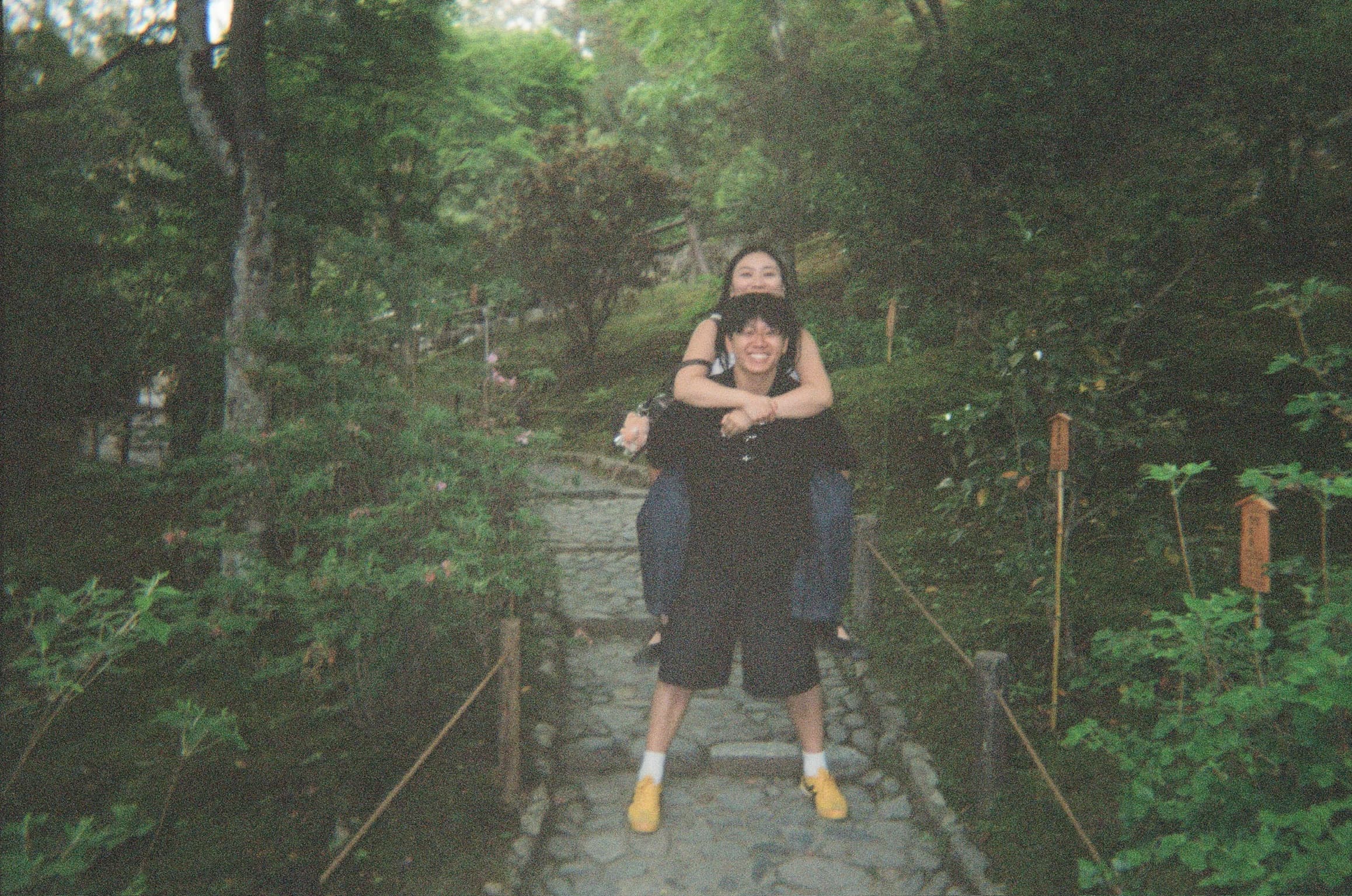 piggyback through kyoto